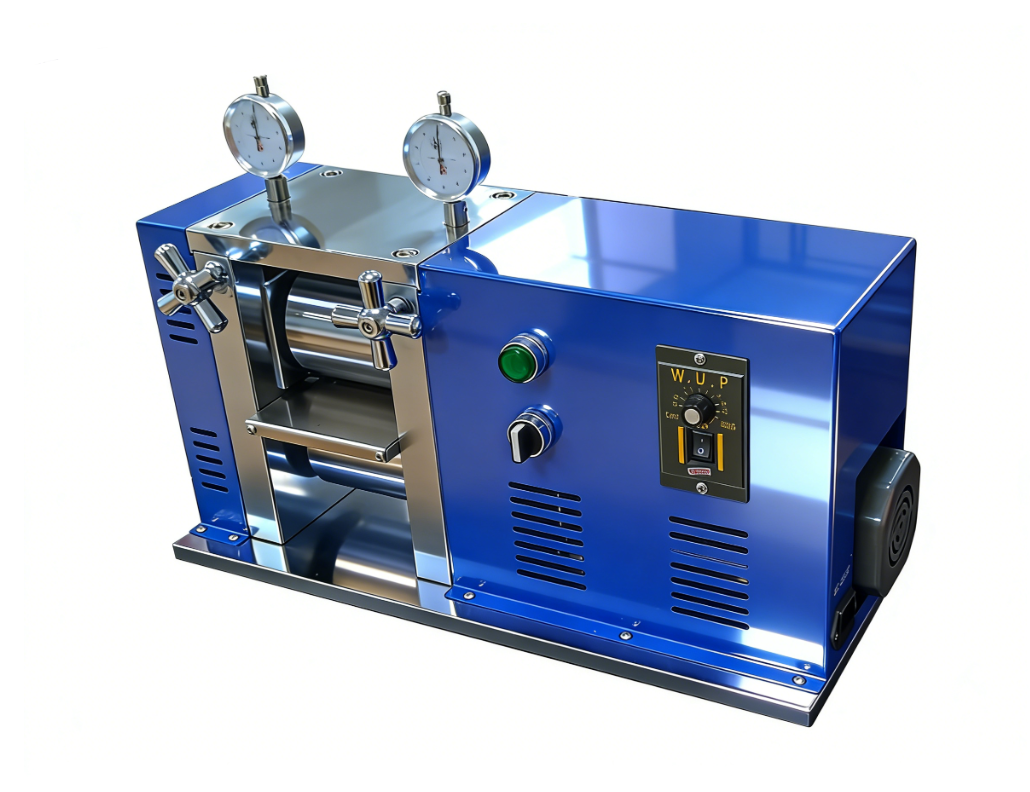  电动立式对辊机宽度：0～100mm